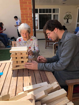 Residents from Great Oaks care home in Bournemouth were visited by a group of local students on the Princeâ€™s Trust Team Programme as part of the homeâ€™s promotion of intergenerational care.